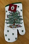 Spode Christmas Tree Oven Mitt New. Fixed Price $10.00.