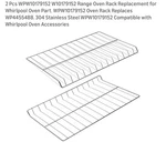 Dgavxa Oven Racks Stainless Steel Heavy Duty For Whirlpool WPW10179152. Fixed Price $40.00.