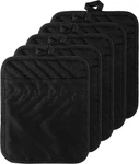 5PACK Cotton Pocket Set Kitchen Heat Resistant Machine Wash. Fixed Price $13.52.