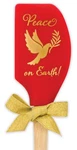 Brownlow Gifts Silicone Spatula With Wooden Handle, Peace Earth. Fixed Price $28.70.