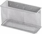 Ybmhome Wire Mesh Magnetic Storage Basket, Container, Silver 2305 Large. Fixed Price $14.05.
