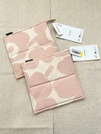 Marimekko Pieni Unikko Pink Floral Pot Holder 8X8 Cozy Kitchen Accessories. Fixed Price $25.00.