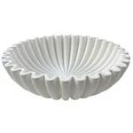 Large Decorative Bowl,white Bowls For Home - Ruffle .... Fixed Price $64.63.