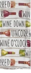 Kay Dee Designs Kitchen Textile Dish Towel, Wine O'clock. Fixed Price $9.99.