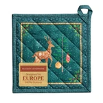 Maison D' Hermine 100% Cotton Heat Resistant Pot Holders 8"X8" Hot Pads. Fixed Price $22.12.