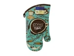 Home Collection Oven Mitt - New Coffee Time. Fixed Price $8.99.