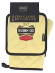 Bushmills Oven Glove Mitt And Pot Holder Set Irish Kitchen Gifts Light Yellow. Fixed Price $6.99.