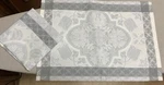 New Jacquard Francais Placemats &/or Napkins Gray Azulejos France Pick. Fixed Price $14.00.