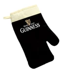 Guinness Label Oven Glove - Cotton Black/cream Embroidered Kitchen Grill Mitt. Fixed Price $28.49.