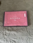 Sferra Festival Rose Cocktail Napkins 6X9" Pure Linen W/hemstitch SET/4 New. Fixed Price $18.00.
