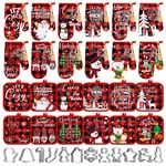 48 Pcs Christmas Kitchen Oven Mitts Set Pot Holders Holiday Baking Gift W.... Fixed Price $58.39.