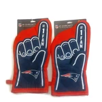 Lot Of 2 New England Patriots Mitt For Grills Ovens Bbq Parties Tailgate. Fixed Price $17.15.