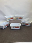 Royal Norfolk Harvest 5IN Mini Ceramic Loaf Pan Set Of Baking Dishes. Fixed Price $35.00.